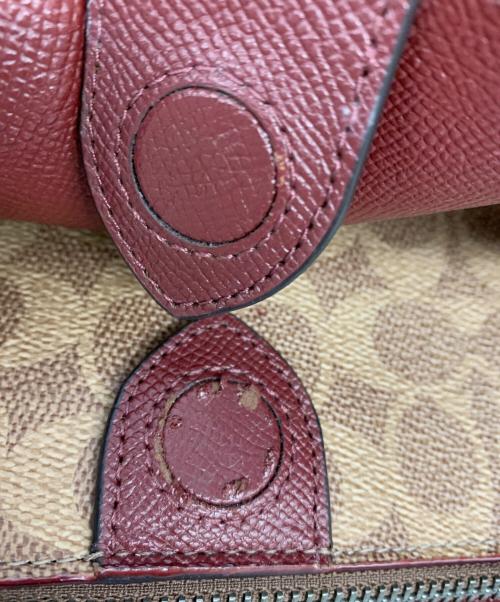 COACH（コーチ）COACH (コーチ) ウィロウ トート カラーブロック ウィズ ブラウンの古着・服飾アイテム