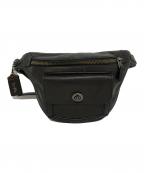 COACHコーチ）の古着「ウエストバッグ」｜ブラック