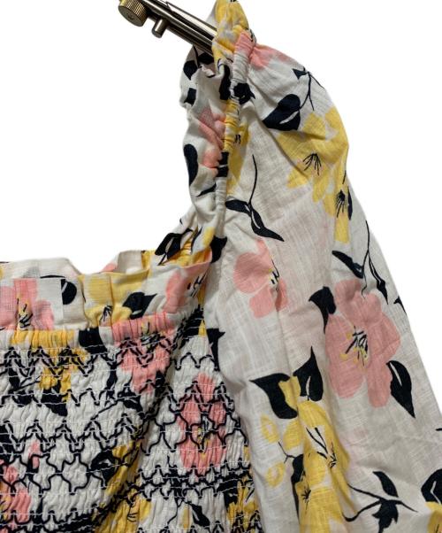 Kate Spade（ケイトスペード）Kate Spade (ケイトスペード) リリィ ブルームス スモック ミディ ドレス マルチカラー サイズ:XSの古着・服飾アイテム