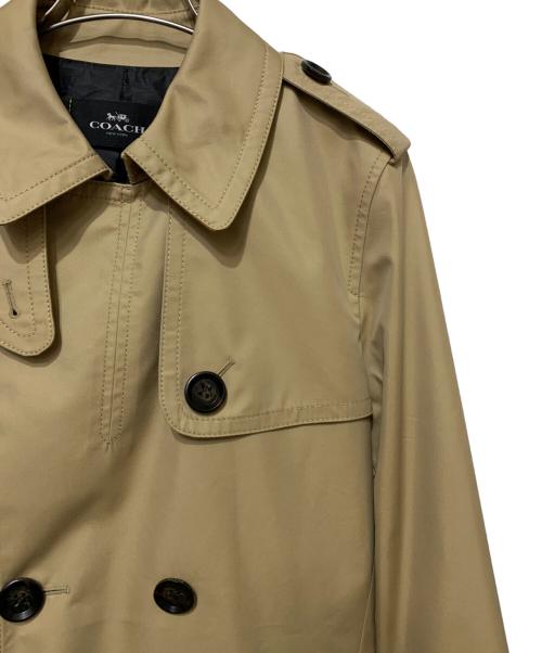 COACH（コーチ）COACH (コーチ) トレンチコート ベージュ サイズ:Mの古着・服飾アイテム