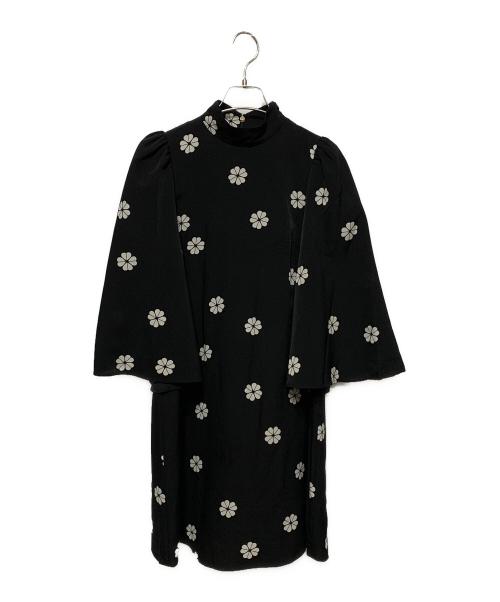 Kate Spade（ケイトスペード）Kate Spade (ケイトスペード) Clover Toss Dress ブラックの古着・服飾アイテム