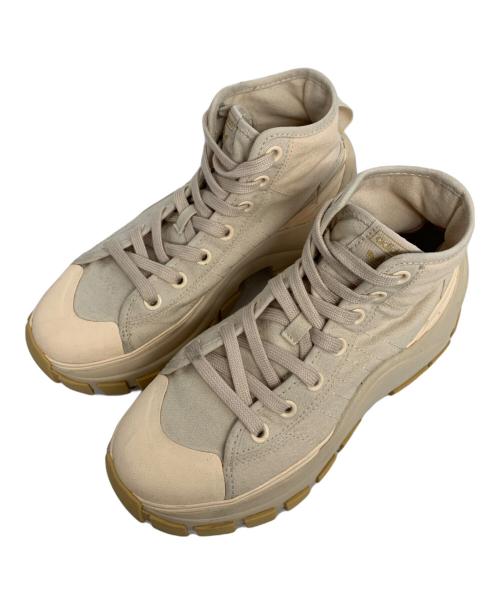 adidas（アディダス）adidas (アディダス) NIZZA ハイ ベージュ サイズ:24の古着・服飾アイテム
