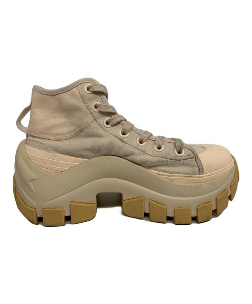 adidas（アディダス）adidas (アディダス) NIZZA ハイ ベージュ サイズ:24の古着・服飾アイテム