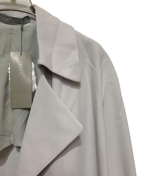 theory luxe（セオリーリュクス）theory luxe (セオリーリュクス) Luve Wreni Coat アイスグレー サイズ:38 未使用品の古着・服飾アイテム