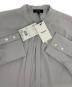 中古・古着 theory (セオリー) Prime Georgette Tie Blouse グレー サイズ:M 未使用品：10000円