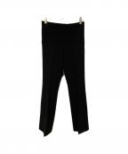 Spick and Spanスピック＆スパン）の古着「イージーストレートパンツ」｜ブラック