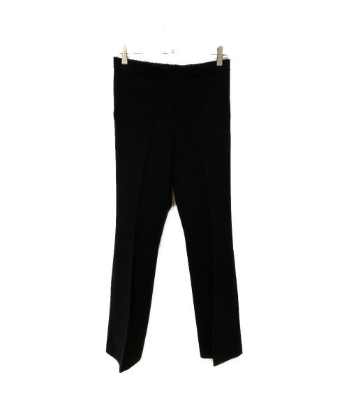 Spick and Span（スピック＆スパン）Spick and Span (スピックアンドスパン) イージーストレートパンツ ブラック サイズ:40 未使用品の古着・服飾アイテム