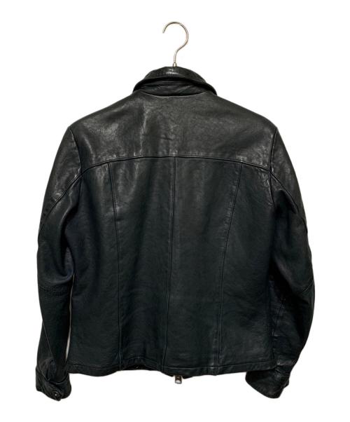 AVIREX（アヴィレックス）AVIREX (アヴィレックス) レザージャケット ブラック サイズ:Mの古着・服飾アイテム