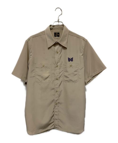 Needles（ニードルズ）Needles (ニードルズ) 半袖シャツ ベージュ サイズ:Lの古着・服飾アイテム