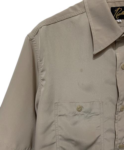 Needles（ニードルズ）Needles (ニードルズ) 半袖シャツ ベージュ サイズ:Lの古着・服飾アイテム
