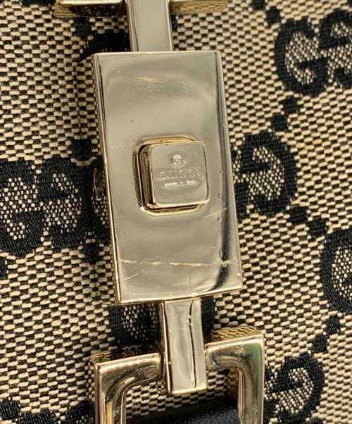 GUCCI（グッチ）GUCCI (グッチ) ワンショルダーバッグ ベージュ×ブラックの古着・服飾アイテム