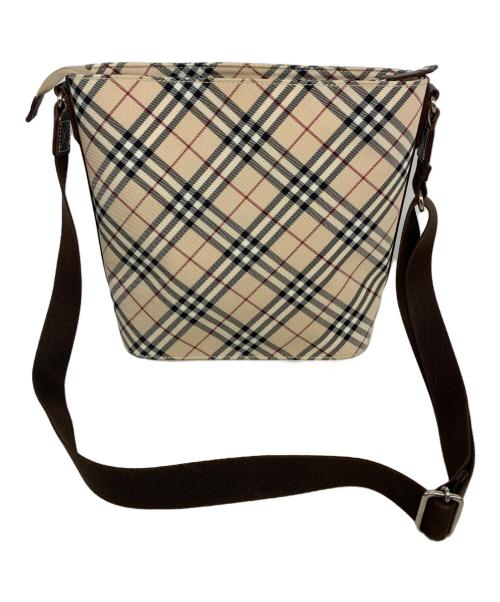 BURBERRY BLUE LABEL（バーバリー ブルー レーベル）BURBERRY BLUE LABEL (バーバリーブルーレーベル) ノバチェック ショルダーバッグ ベージュの古着・服飾アイテム