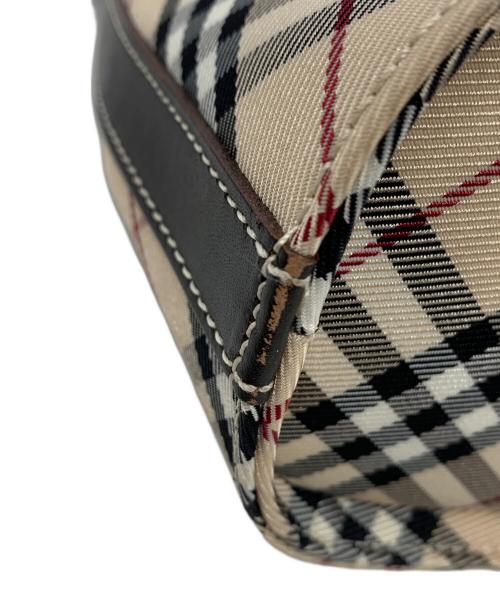 BURBERRY BLUE LABEL（バーバリー ブルー レーベル）BURBERRY BLUE LABEL (バーバリーブルーレーベル) ノバチェック ショルダーバッグ ベージュの古着・服飾アイテム