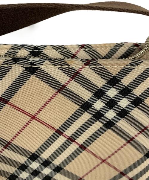 BURBERRY BLUE LABEL（バーバリー ブルー レーベル）BURBERRY BLUE LABEL (バーバリーブルーレーベル) ノバチェック ショルダーバッグ ベージュの古着・服飾アイテム