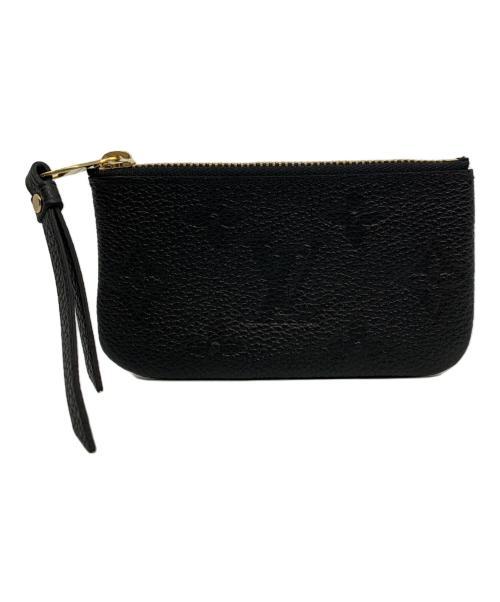 LOUIS VUITTON（ルイ ヴィトン）LOUIS VUITTON (ルイ ヴィトン) カードキーケース ポシェット・クレ ブラックの古着・服飾アイテム