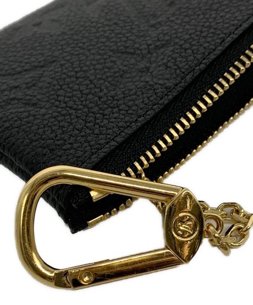 LOUIS VUITTON（ルイ ヴィトン）LOUIS VUITTON (ルイ ヴィトン) カードキーケース ポシェット・クレ ブラックの古着・服飾アイテム