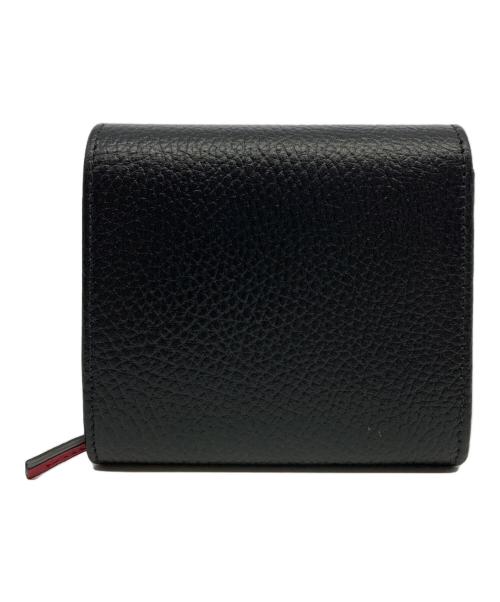 GUCCI（グッチ）GUCCI (グッチ) GGマーモント コンパクトウォレット ブラックの古着・服飾アイテム