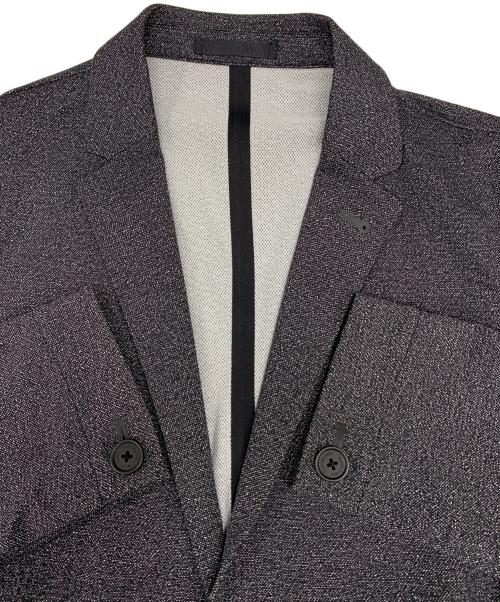 BLACK LABEL CRESTBRIDGE（ブラックレーベル クレストブリッジ）BLACK LABEL CRESTBRIDGE (ブラックレーベル クレストブリッジ) テーラードジャケット ブラック サイズ:Mの古着・服飾アイテム