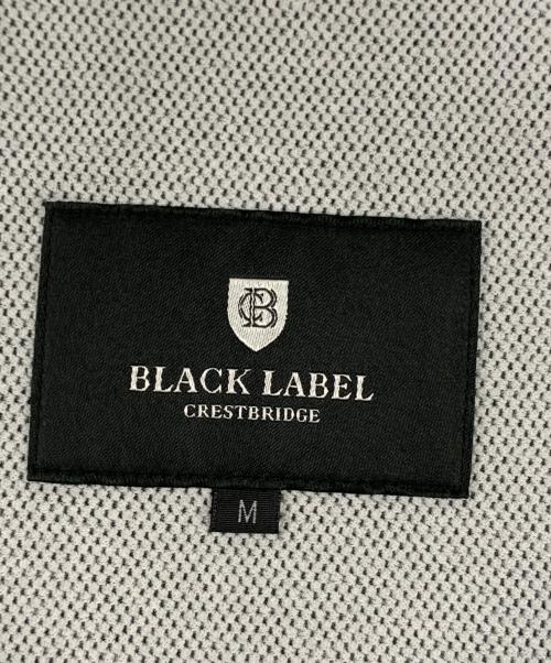 BLACK LABEL CRESTBRIDGE（ブラックレーベル クレストブリッジ）BLACK LABEL CRESTBRIDGE (ブラックレーベル クレストブリッジ) テーラードジャケット ブラック サイズ:Mの古着・服飾アイテム