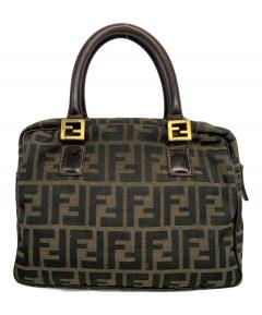 中古・古着通販】FENDI (フェンディ) ズッカ柄ハンドバッグ ブラウン