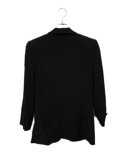 GIORGIO ARMANI（ジョルジョアルマーニ）GIORGIO ARMANI (ジョルジョアルマーニ) テーラードジャケット ブラック サイズ:44の古着・服飾アイテム
