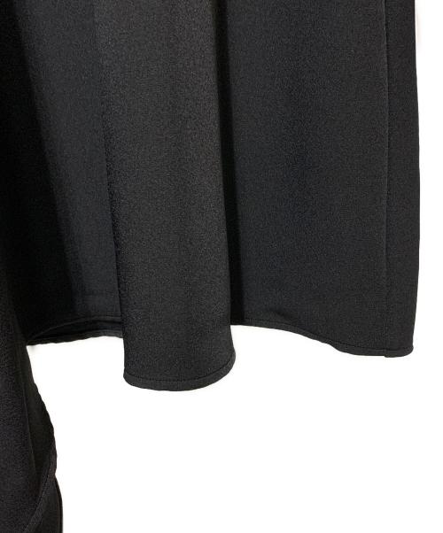 MM6 Maison Margiela（エムエムシックスメゾンマルジェラ）MM6 Maison Margiela (エムエムシックスメゾンマルジェラ) アシンメトリージャガーワンピース ブラック サイズ:Sの古着・服飾アイテム