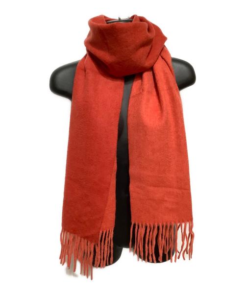 Chloe（クロエ）Chloe (クロエ) カシミヤマフラー オレンジの古着・服飾アイテム