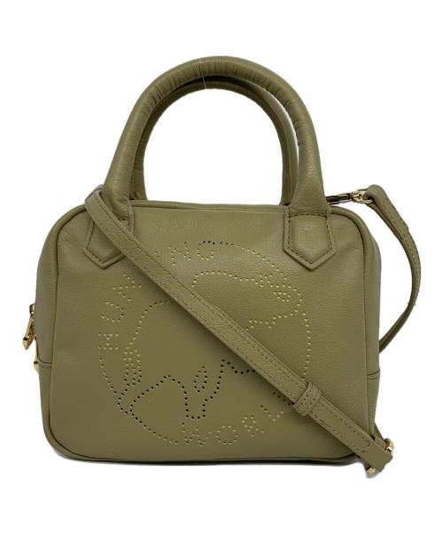 HUNTING WORLD（ハンティングワールド）HUNTING WORLD (ハンティングワールド) 2WAYショルダーバッグ カーキの古着・服飾アイテム