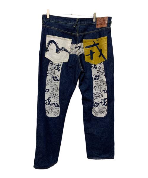 EVISU（エヴィス）EVISU (エビス) デニムパンツ インディゴ サイズ:38の古着・服飾アイテム