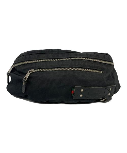 GUCCI（グッチ）GUCCI (グッチ) チェリーライン ウエストバッグ ブラックの古着・服飾アイテム
