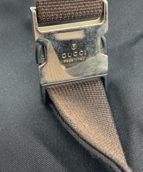 GUCCI（グッチ）GUCCI (グッチ) チェリーライン ウエストバッグ ブラックの古着・服飾アイテム