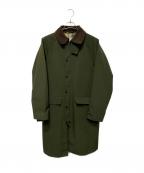 Barbourバブアー）の古着「NEW BURGHLEY JACKET」｜オリーブ