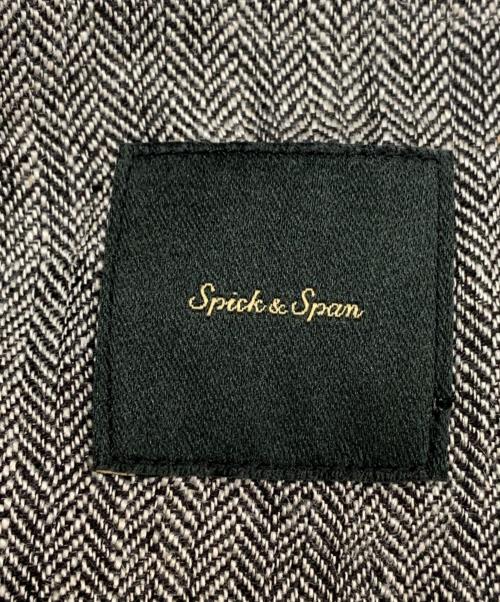Spick and Span（スピック＆スパン）Spick and Span (スピックアンドスパン) リネンエアリージャケット グレー サイズ:34の古着・服飾アイテム