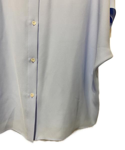 theory luxe（セオリーリュクス）theory luxe (セオリーリュクス) Marvine Amia Blouse スカイブルー サイズ:38 未使用品の古着・服飾アイテム