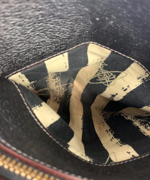 Vivienne Westwood（ヴィヴィアンウエストウッド）Vivienne Westwood (ヴィヴィアンウエストウッド) EXECUTIVE ハンドバッグ ブラックの古着・服飾アイテム