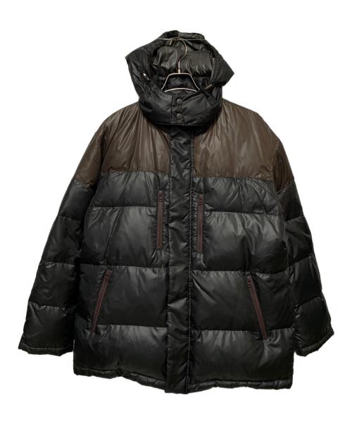 Barassi（バラシ）Barassi (バラシ) ダウンジャケット ブラック×ブラウン サイズ:4L 未使用品の古着・服飾アイテム