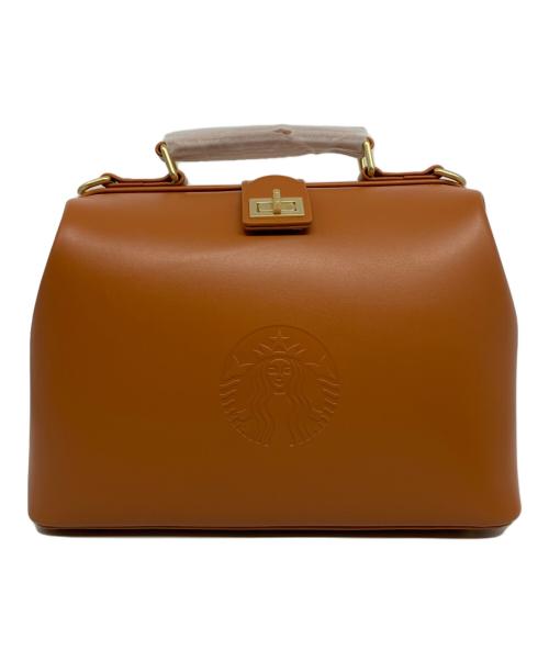 STARBUCKS COFFEE（スターバックスコーヒー）STARBUCKS COFFEE (スターバックスコーヒー) 2WAYレザーカフェバッグ ブラウン 未使用品の古着・服飾アイテム