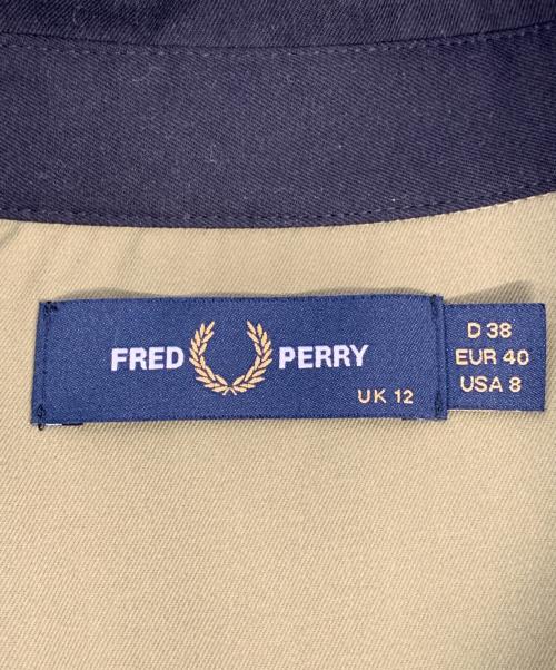 FRED PERRY（フレッドペリー）FRED PERRY (フレッドペリー) シャツワンピース グリーン サイズ:Mの古着・服飾アイテム