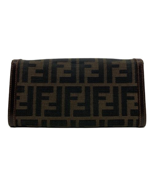 FENDI（フェンディ）FENDI (フェンディ) ズッカ 長財布 ブラウンの古着・服飾アイテム