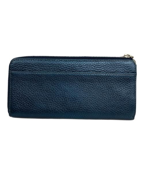 ANTEPRIMA（アンテプリマ）ANTEPRIMA (アンテプリマ) L字ファスナー長財布 ブルーの古着・服飾アイテム
