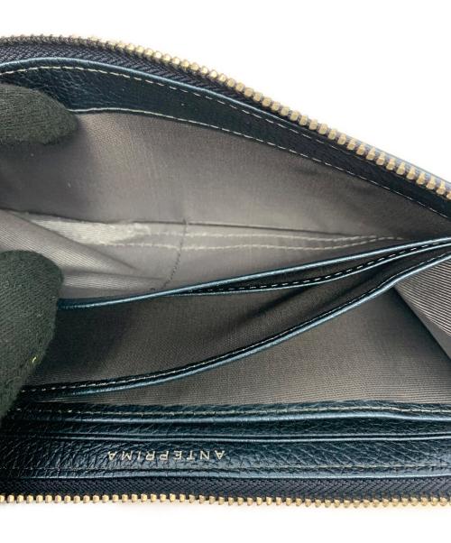 ANTEPRIMA（アンテプリマ）ANTEPRIMA (アンテプリマ) L字ファスナー長財布 ブルーの古着・服飾アイテム