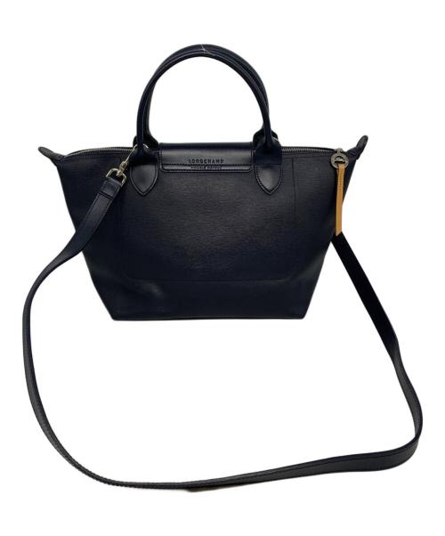 LONGCHAMP（ロンシャン）LONGCHAMP (ロンシャン) ル・プリアージュ トートバッグ ネイビーの古着・服飾アイテム