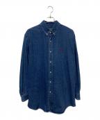 POLO COUNTRY×RALPH LAURENポロカントリー×ラルフローレン）の古着「デニムシャツ」｜インディゴ