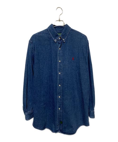 POLO COUNTRY（ポロカントリー）POLO COUNTRY (ポロカントリー) RALPH LAUREN (ラルフローレン) デニムシャツ インディゴ サイズ:Lの古着・服飾アイテム