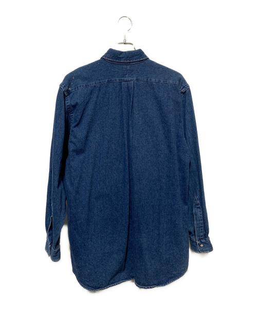 POLO COUNTRY（ポロカントリー）POLO COUNTRY (ポロカントリー) RALPH LAUREN (ラルフローレン) デニムシャツ インディゴ サイズ:Lの古着・服飾アイテム