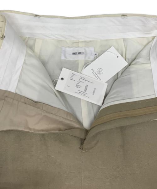 JANE SMITH（ジェーンスミス）JANE SMITH (ジェーンスミス) レーヨンリネン コンビスカート オリーブ サイズ:38 未使用品の古着・服飾アイテム