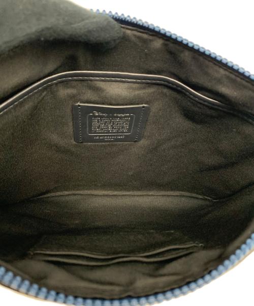 COACH（コーチ）COACH (コーチ) Disney (ディズニー) Disneyコラボクラッチバッグ ブラウンの古着・服飾アイテム