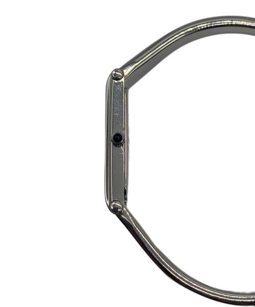 GUCCI（グッチ）GUCCI (グッチ) スクエアフェイス腕時計 ピンクの古着・服飾アイテム