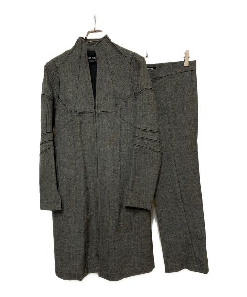 JUNYA WATANABE COMME des GARCONS（ジュンヤワタナベ コムデギャルソン）JUNYA WATANABE COMME des GARCONS ((ジュンヤワタナベ コムデギャルソン) セットアップ グレー サイズ:Mの古着・服飾アイテム