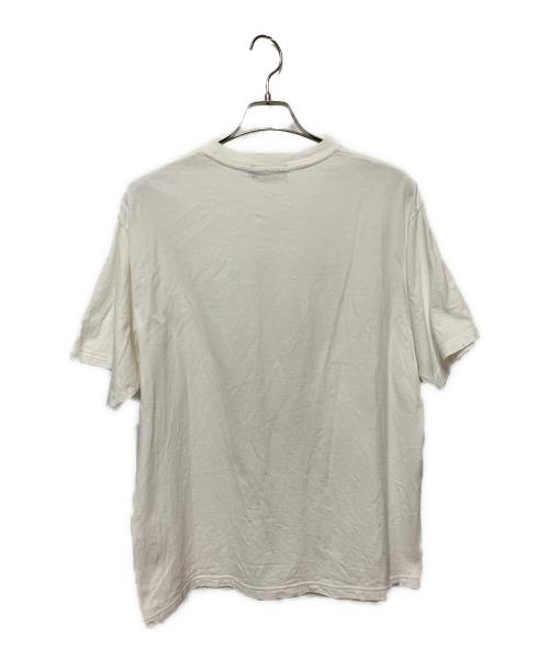 Hysteric Glamour（ヒステリックグラマー）Hysteric Glamour (ヒステリックグラマー) ガール ウーマン ロゴ Tシャツ ホワイト サイズ:Lの古着・服飾アイテム